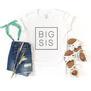 Big Sis Square Youth Graphic Tee