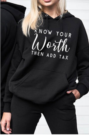 Know Your Worth Then Add Tax